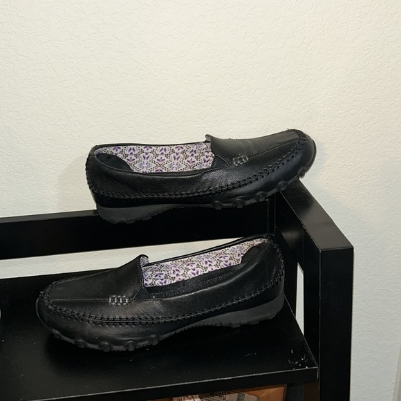 NWOT Skechers Relaxed fit memory foam size 9 ladies black slip on loafers - Picture 6 of 9